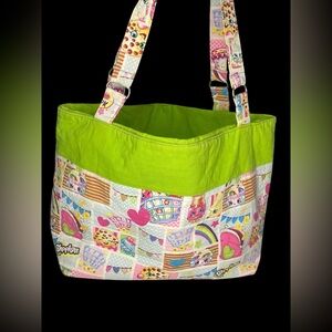Handmade tote bag  Size 15”x 9”x 4.5”